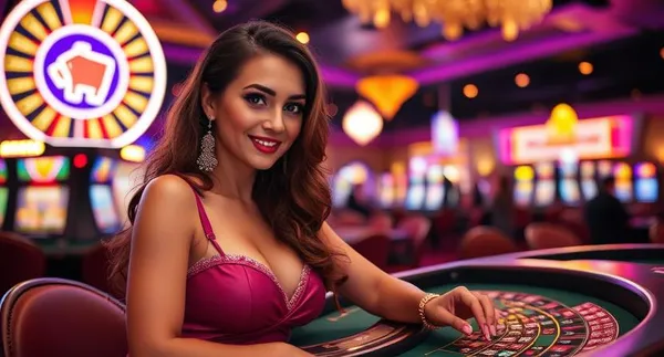 A person using their device against a moody casino-themed background, illustrating the smooth re-entry process at A71.
